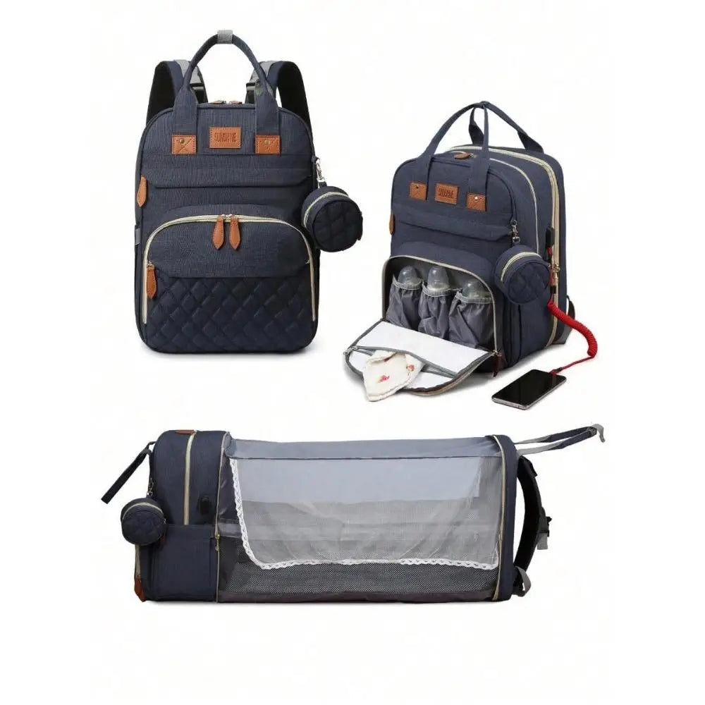 Hearth‑Wayfold Diaper Backpack