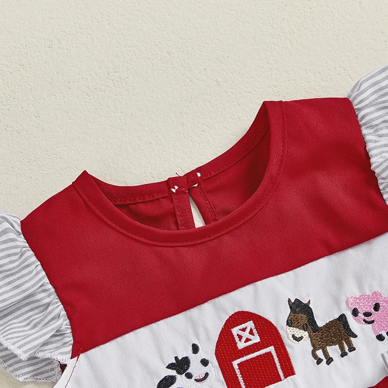 Barnyard Blossom Romper