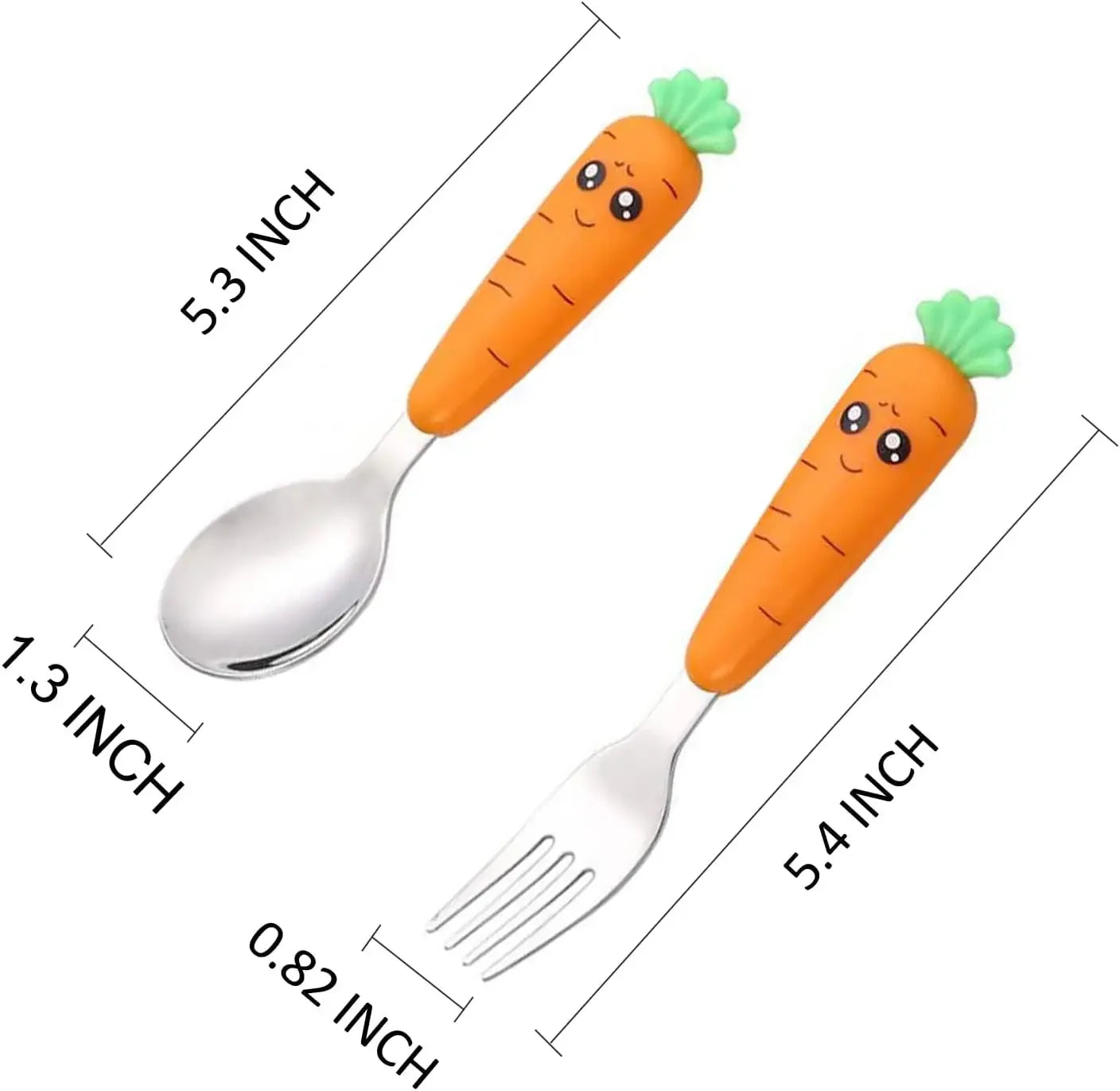 Toddler Utensils with Case
