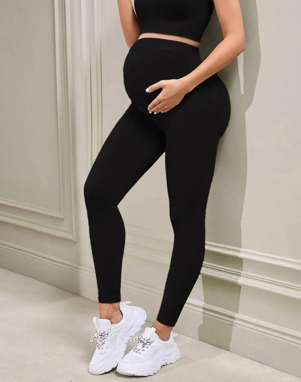 Hearth‑Stretch Belly‑Hold Leggings