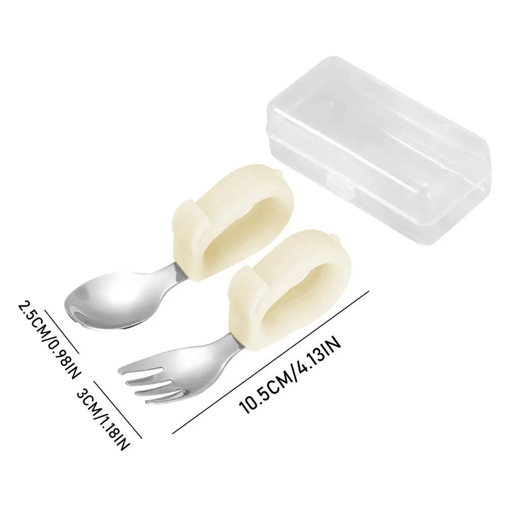 Fork and Spoon Set with Travel Case
