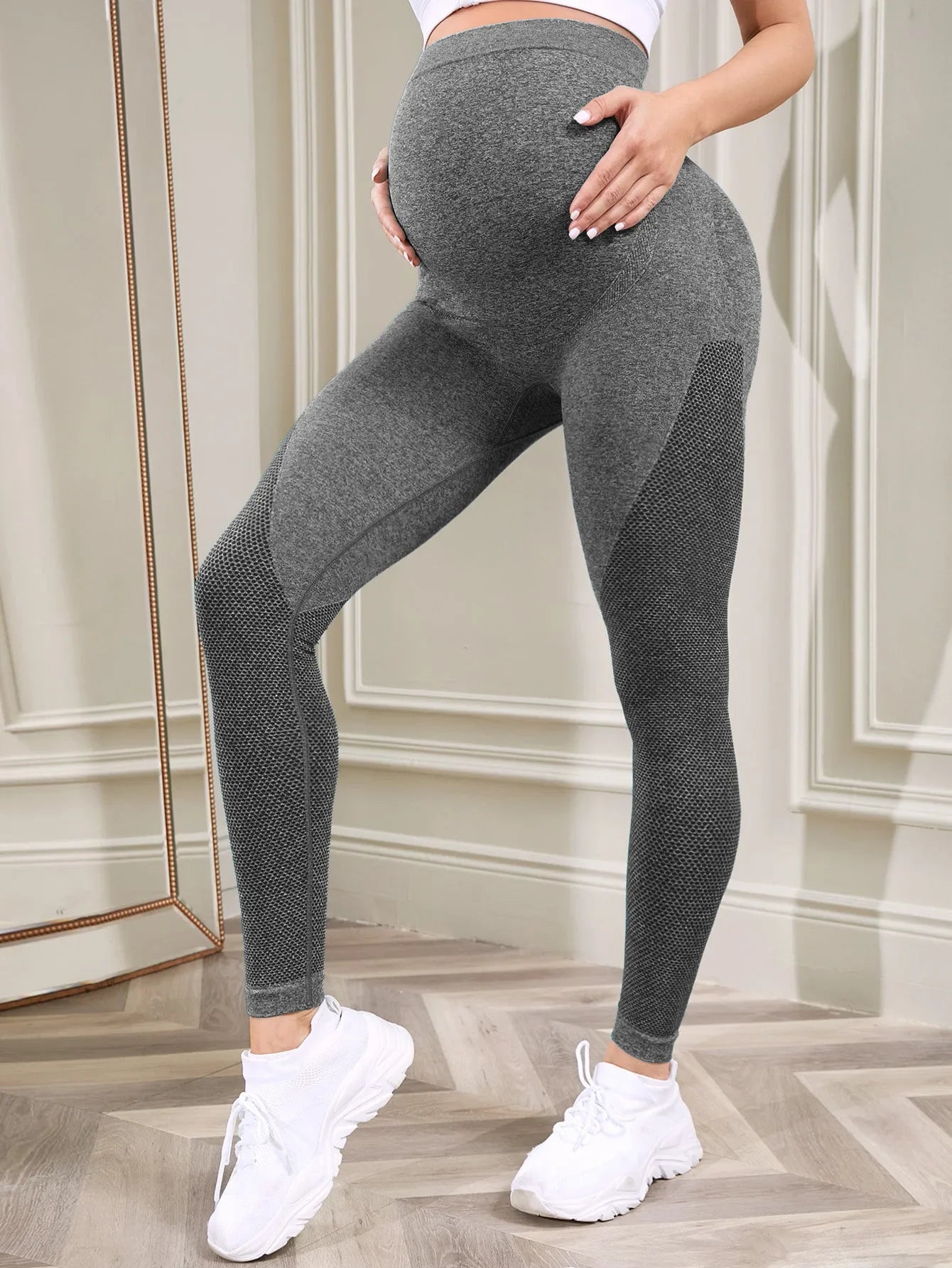 Healthy‑Stride Over‑Belly Leggings