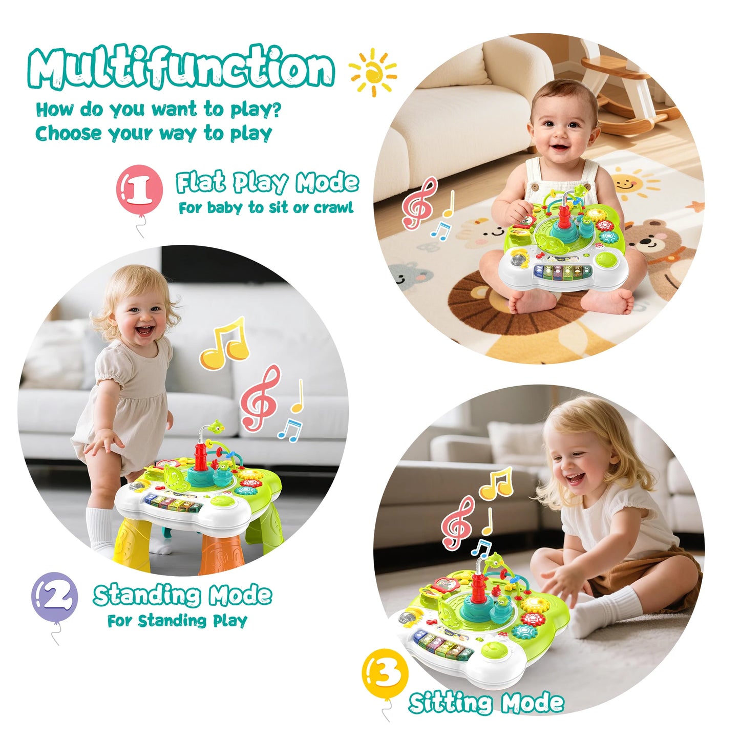Toddler Musical Activity Table