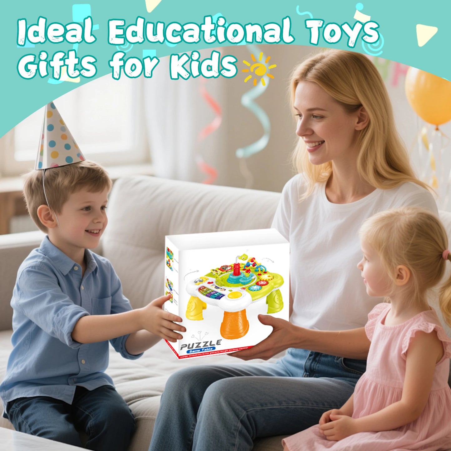 Toddler Musical Activity Table