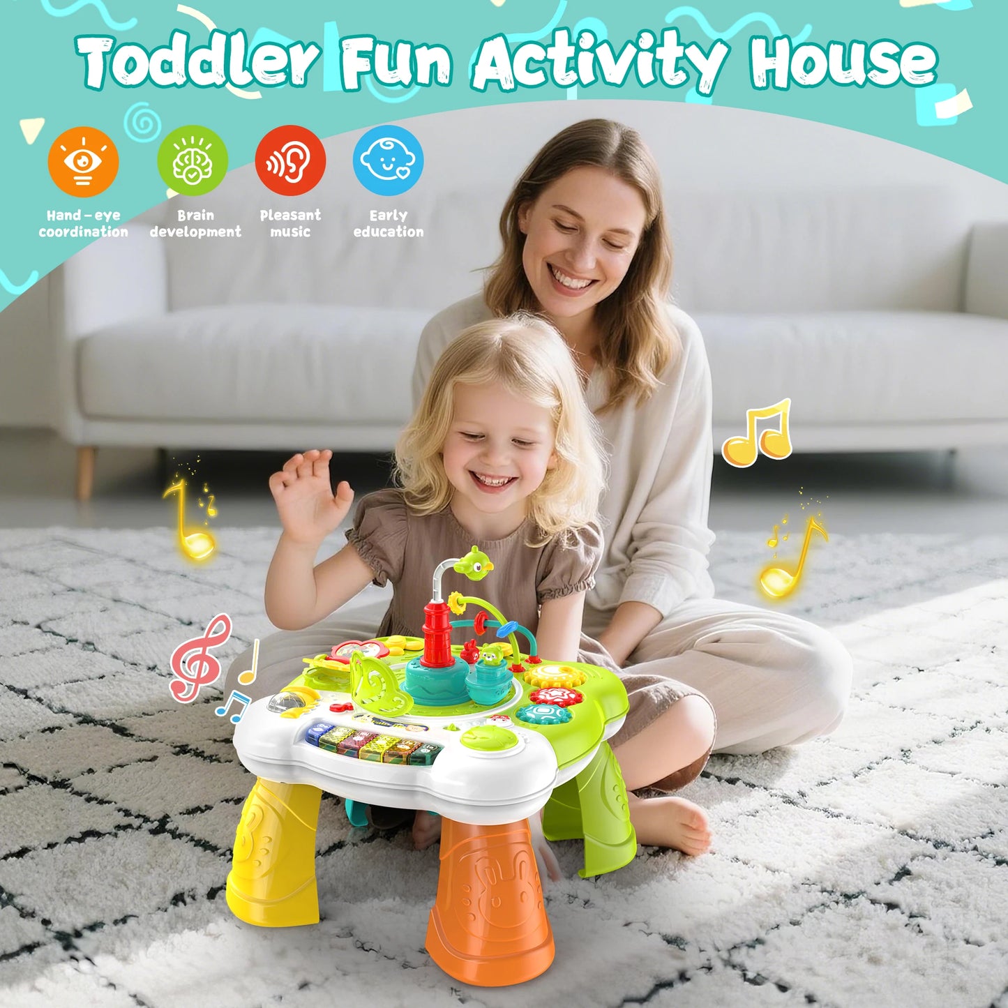 Toddler Musical Activity Table