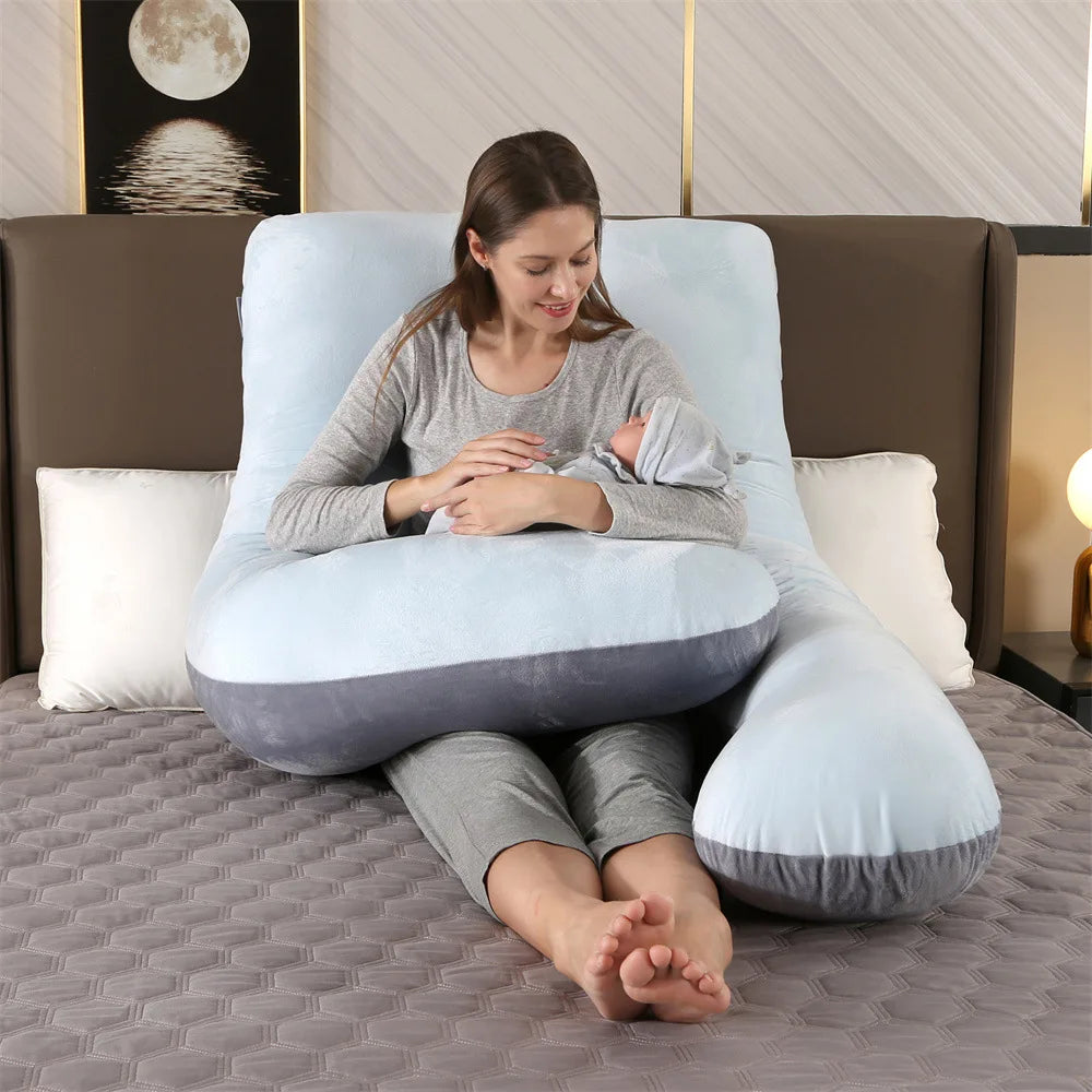 Harbor‑Hug Pregnancy Pillow