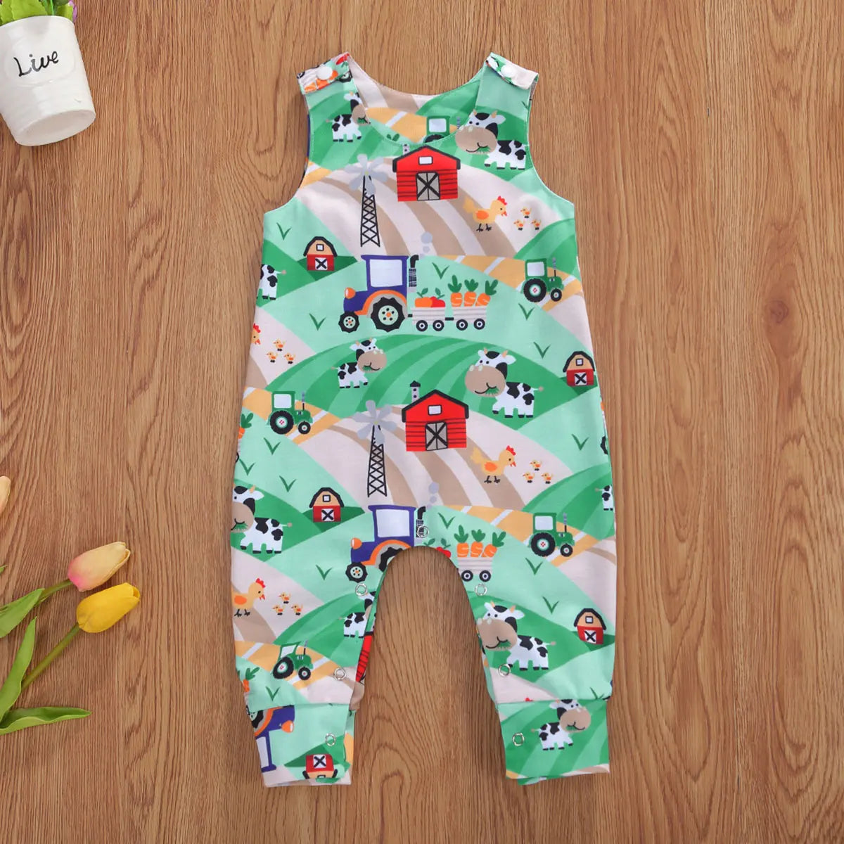 Meadow‑Kin Animal Romper