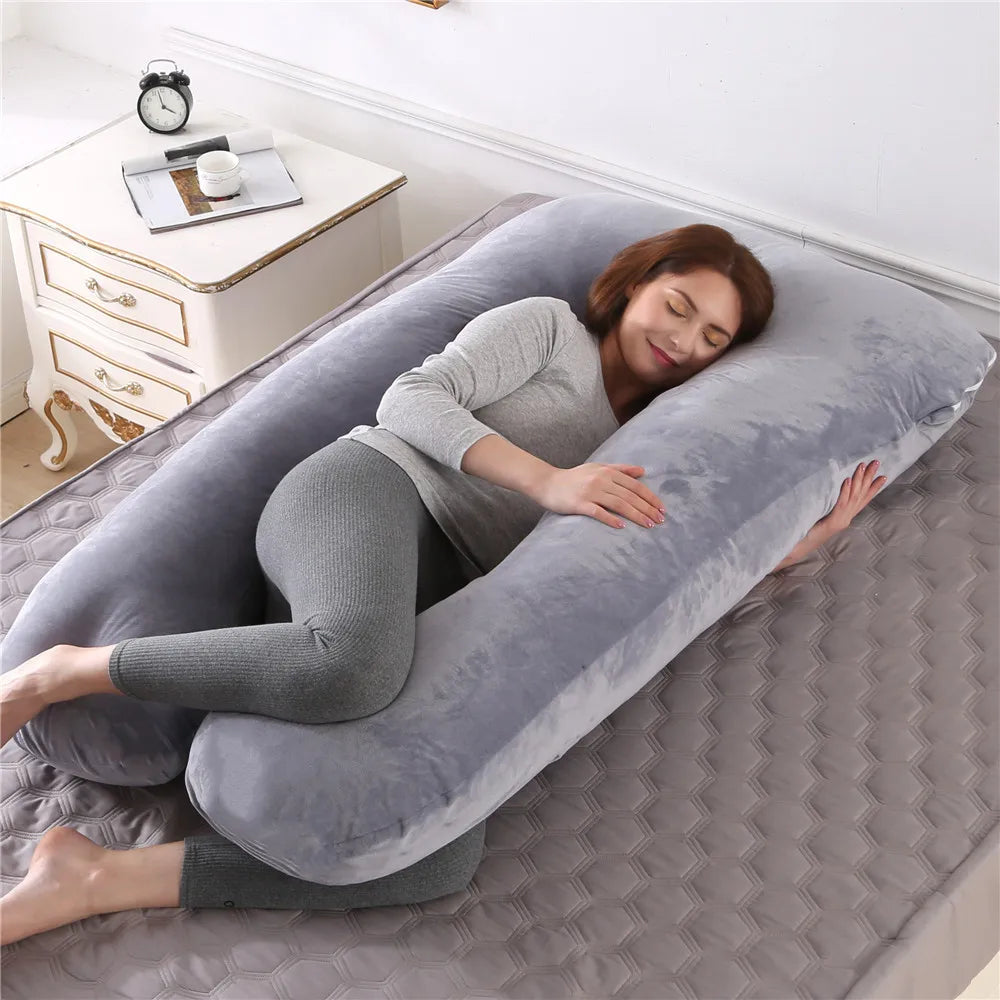 Harbor‑Hug Pregnancy Pillow
