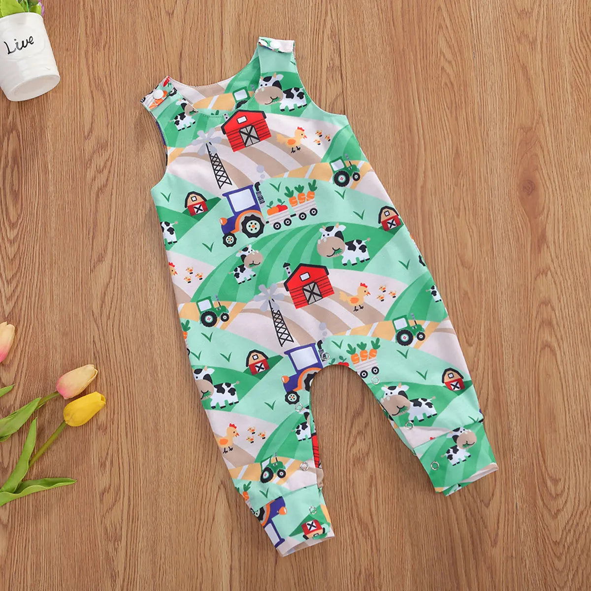 Meadow‑Kin Animal Romper