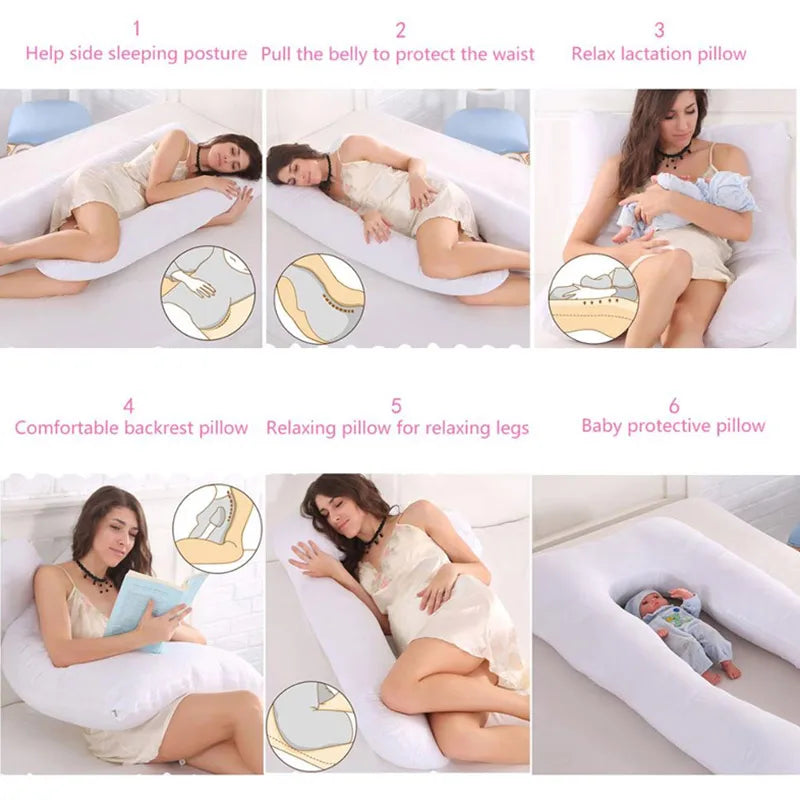 Harbor‑Hug Pregnancy Pillow