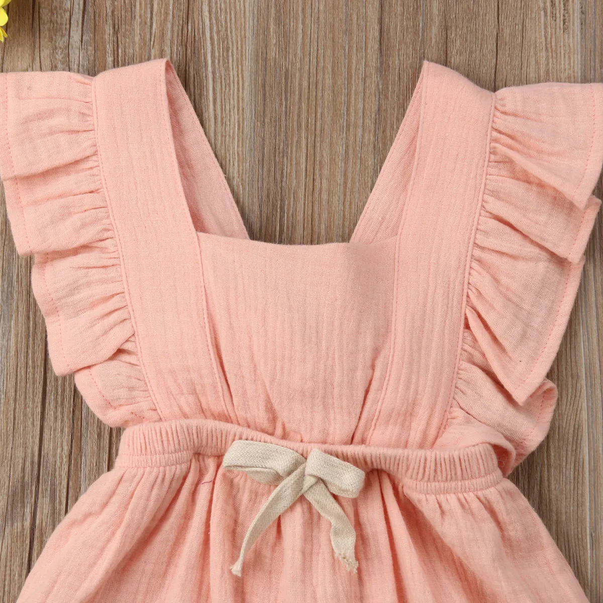 Sun‑Ruffle Meadow Bodysuit