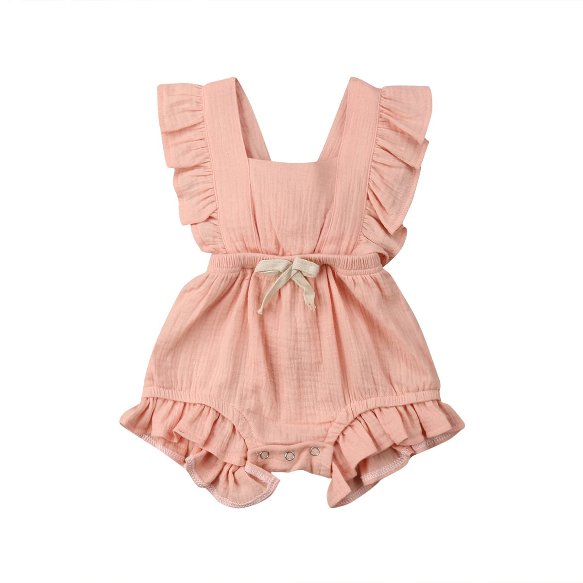 Sun‑Ruffle Meadow Bodysuit