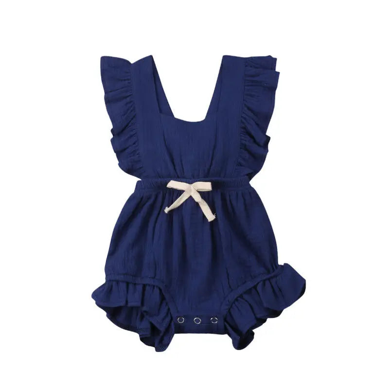 Sun‑Ruffle Meadow Bodysuit