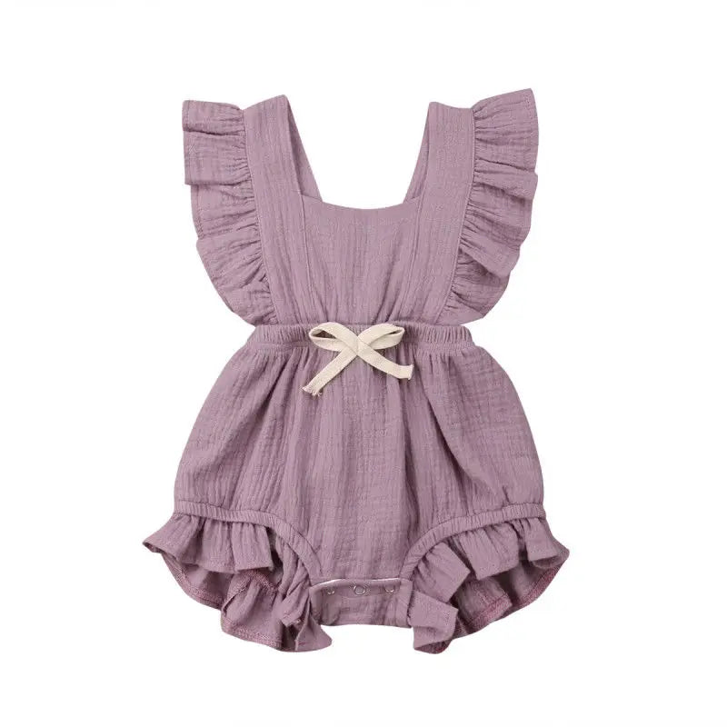 Sun‑Ruffle Meadow Bodysuit