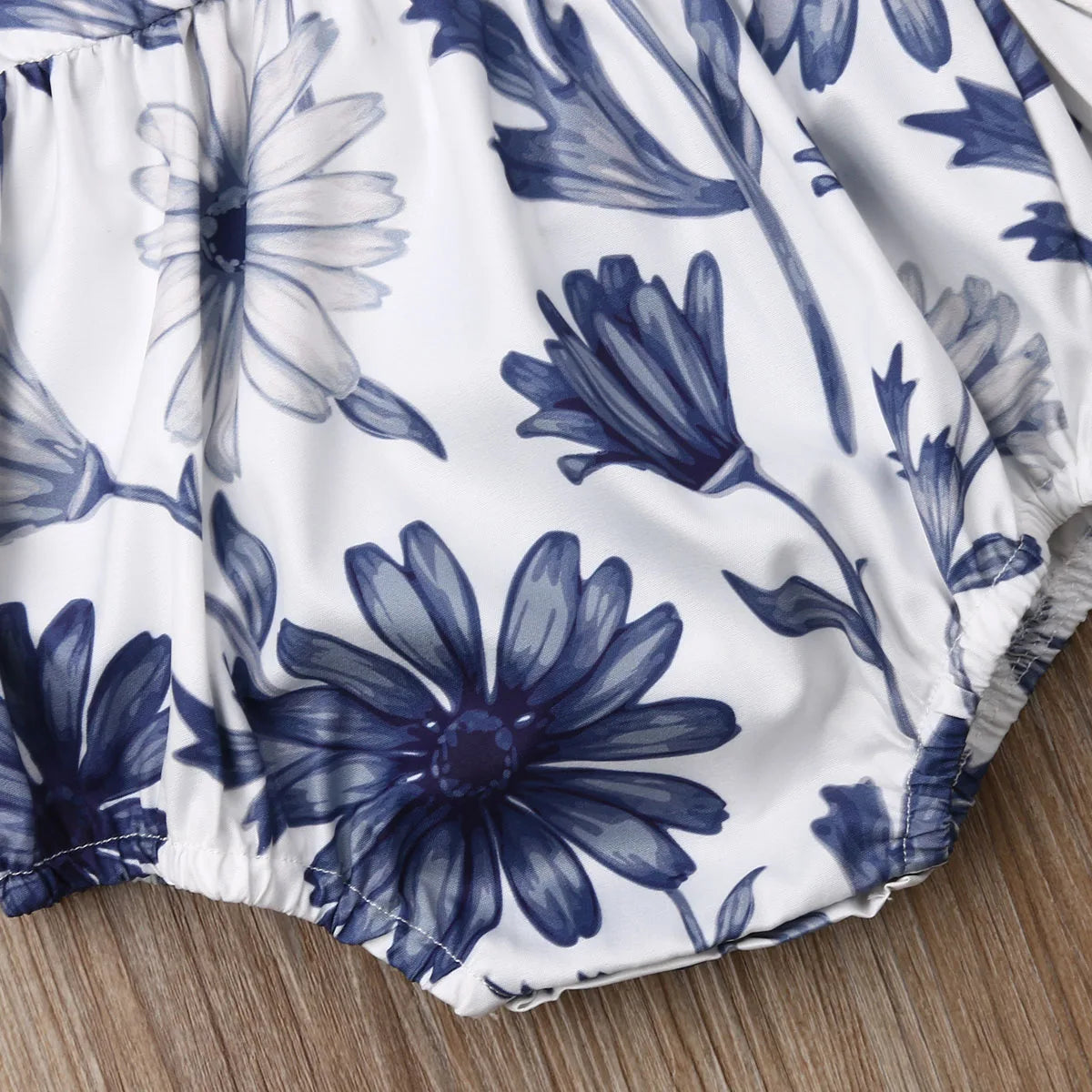 Sunlit Blossom Romper