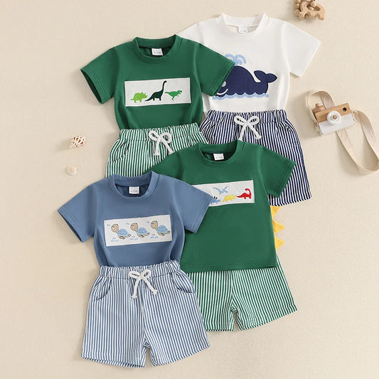Seaside Sprite Tee & Shorts Set