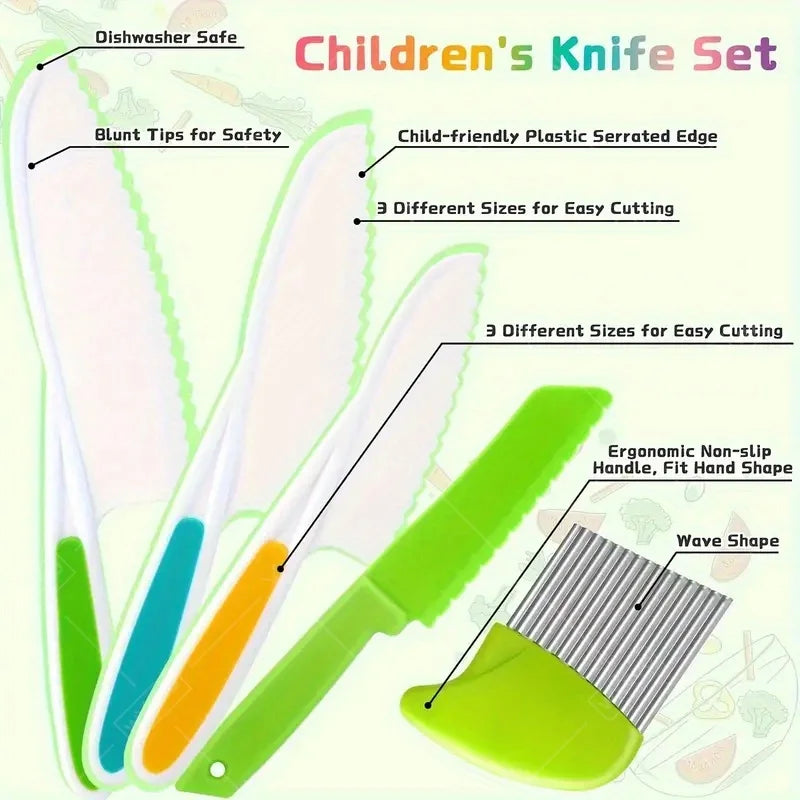 Kids Cooking Cutter Set