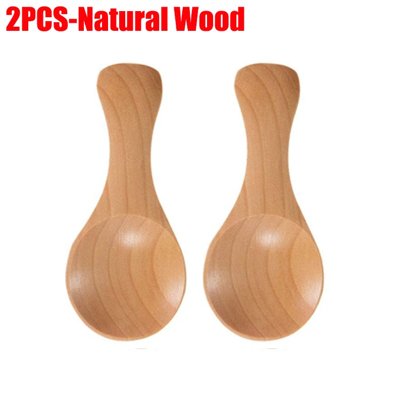 Mini Natural Wooden Spoons – 10-Pack