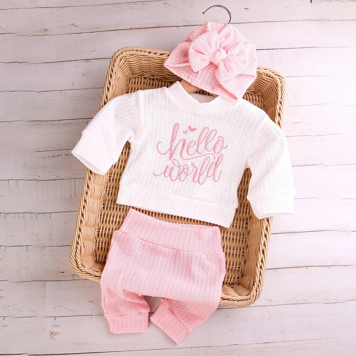 "Hello" Seedling Photo Set