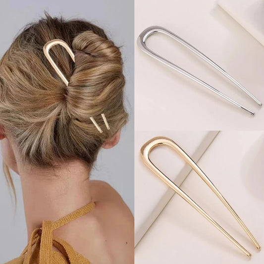 U‑Shaped Metal Hairpin