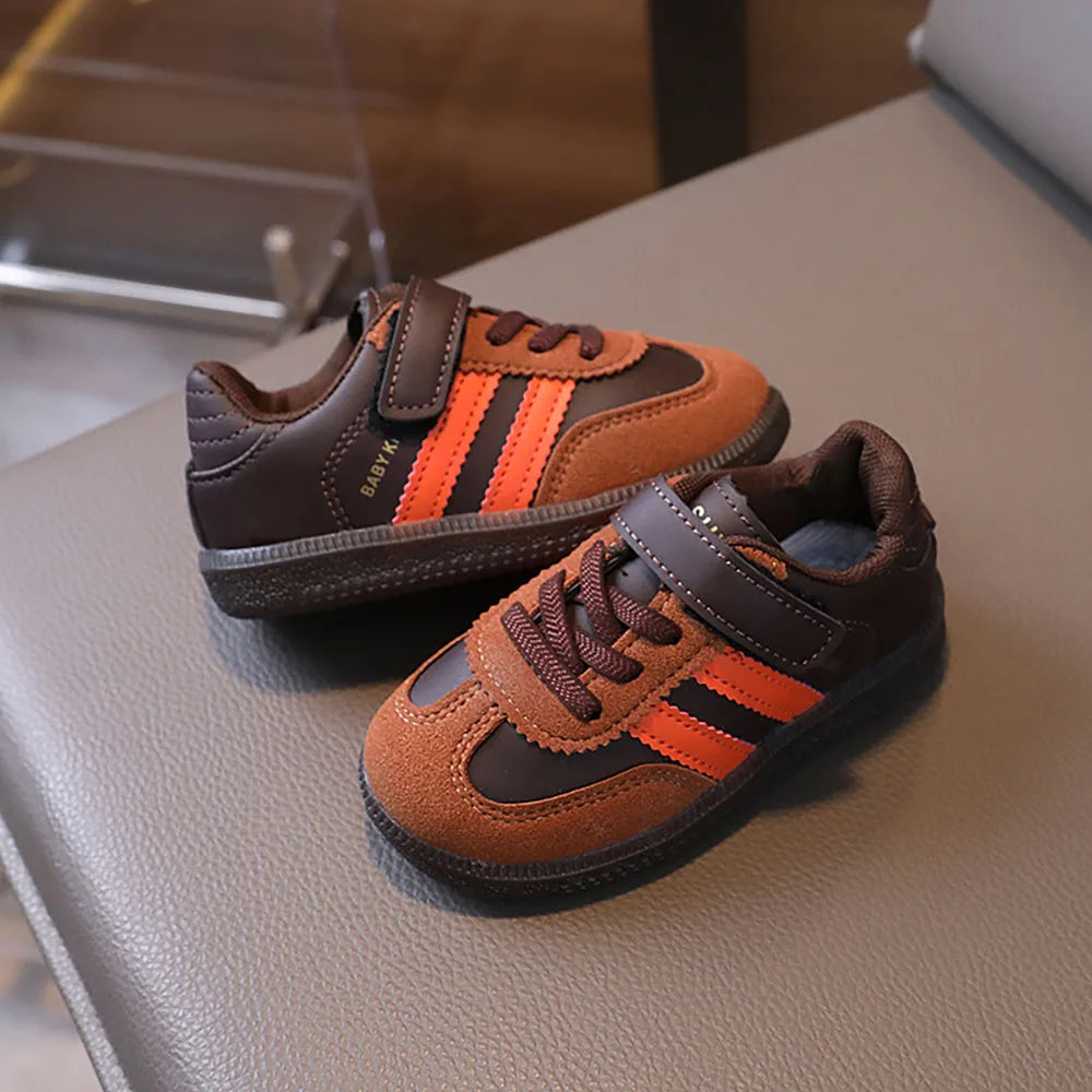 Shoes for Children, PU Leather Sport Shoes