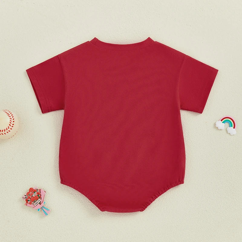 Little Ballplayer Romper