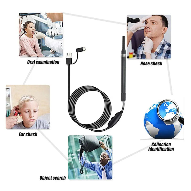 Ear Endoscope USB HD Mini Camera
