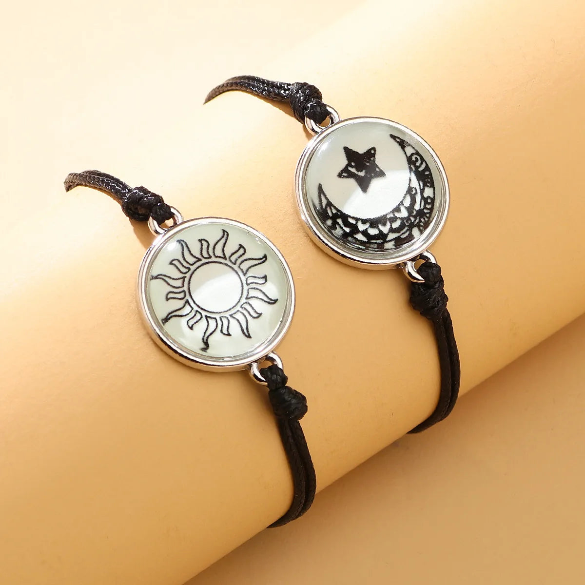 Sun‑Moon Bond Glow Bracelets