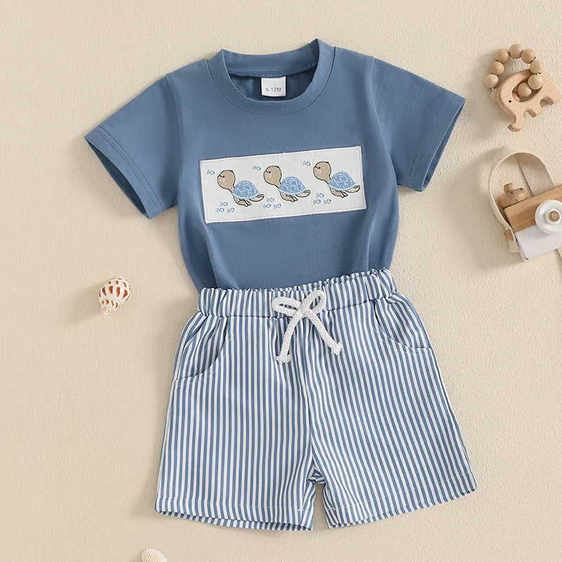 Seaside Sprite Tee & Shorts Set