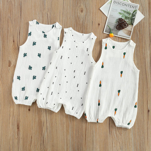 Sun‑Linen Seed Romper