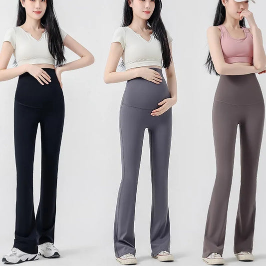 Flared Maternity Pants