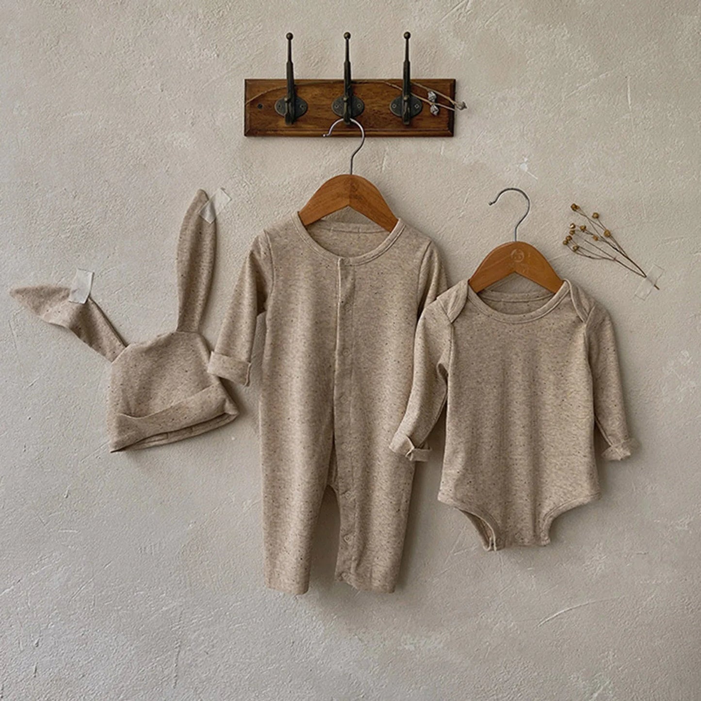 Bunny‑Ear First Easter Romper