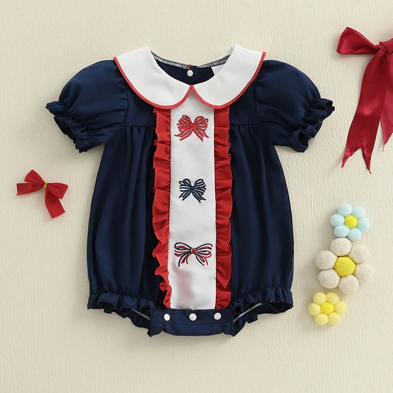 Sun‑Kissed Bow Romper