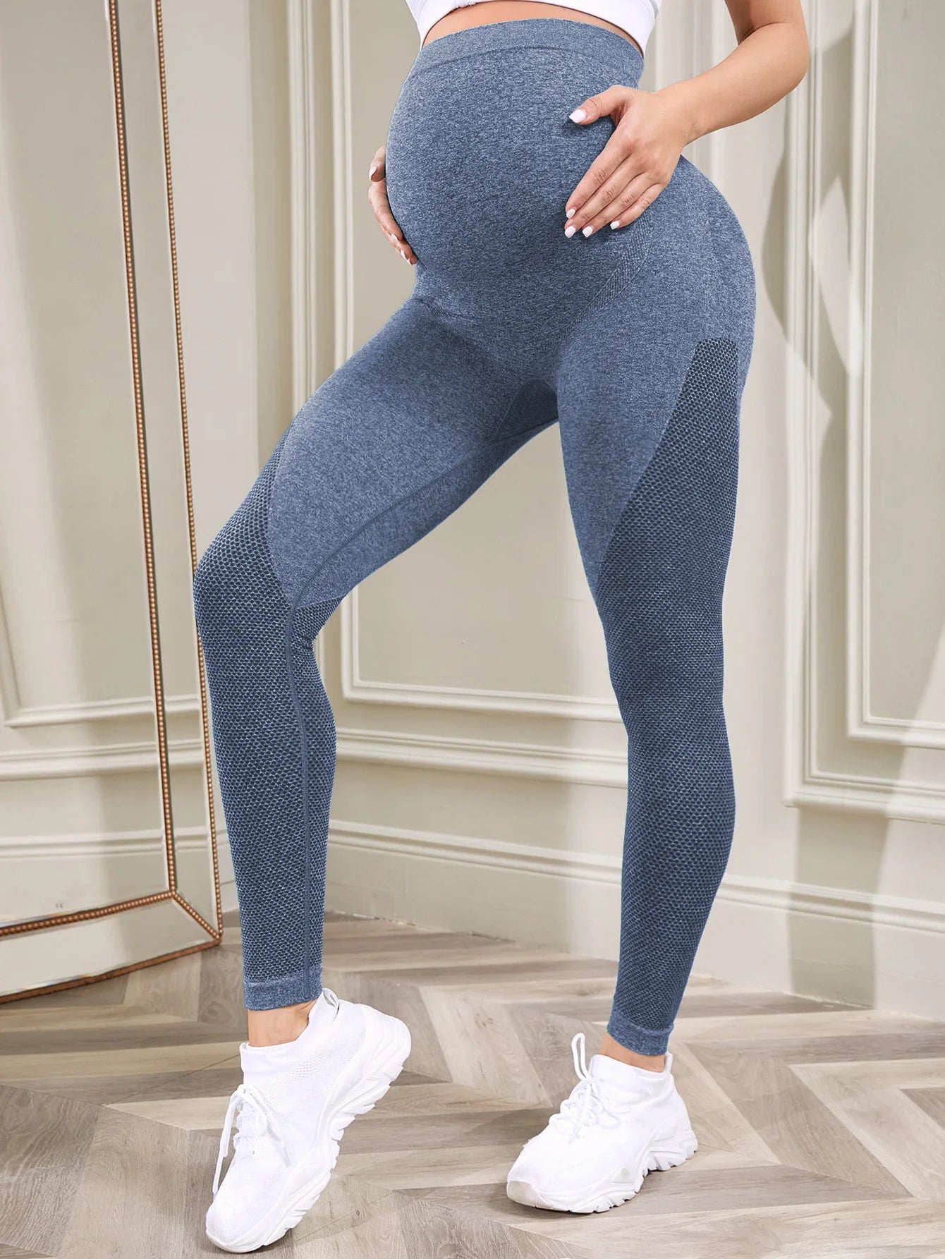 Healthy‑Stride Over‑Belly Leggings