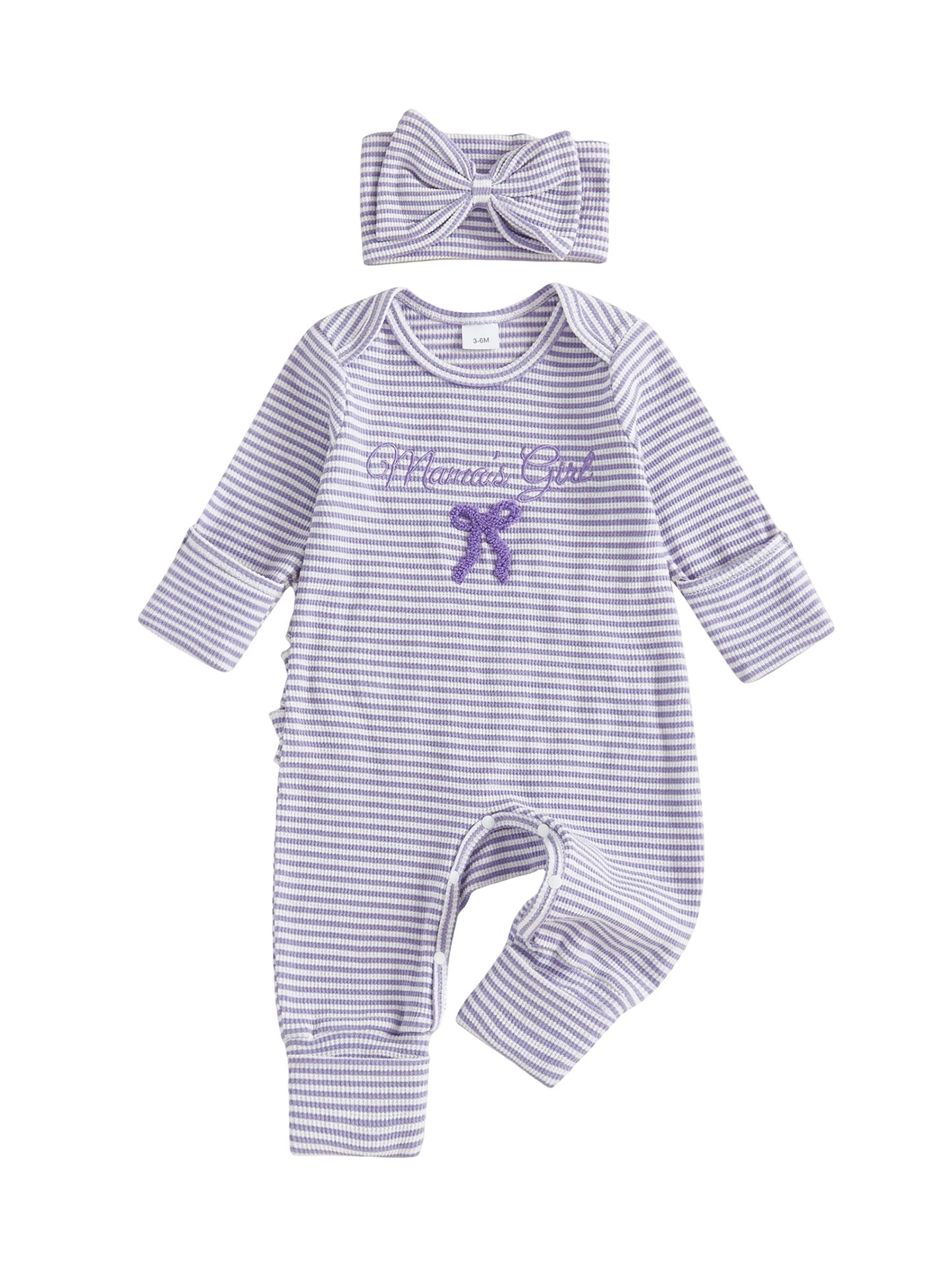Autumn Seedling Stripe Romper