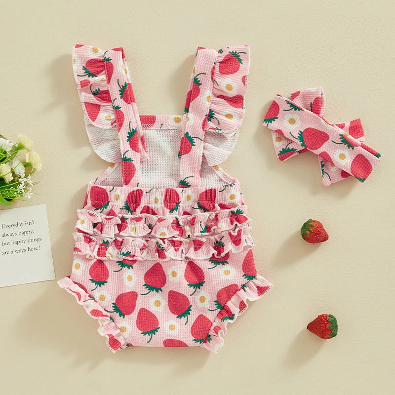 Sunlit Blossom Romper