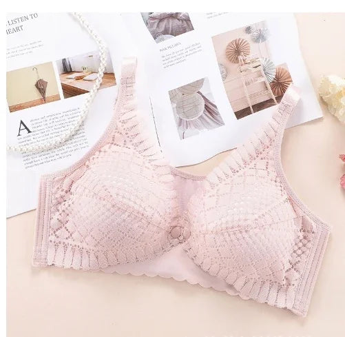 Hearth‑Soft Front‑Button Nursing Bra