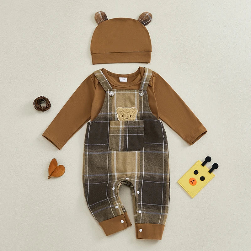 Little Voyager Plaid Set