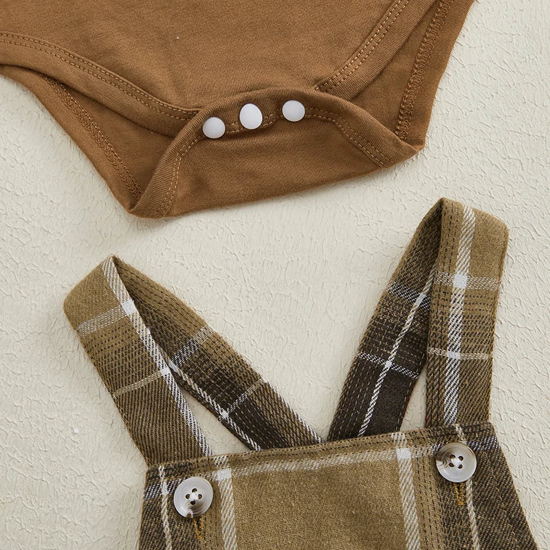 Little Voyager Plaid Set