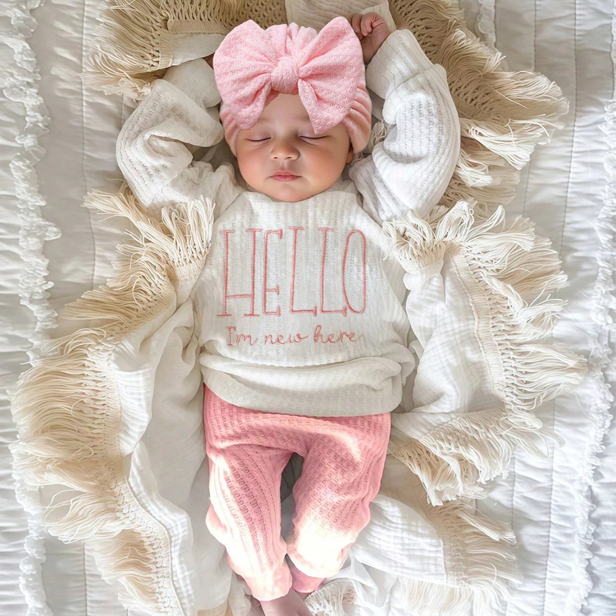 "Hello" Seedling Photo Set