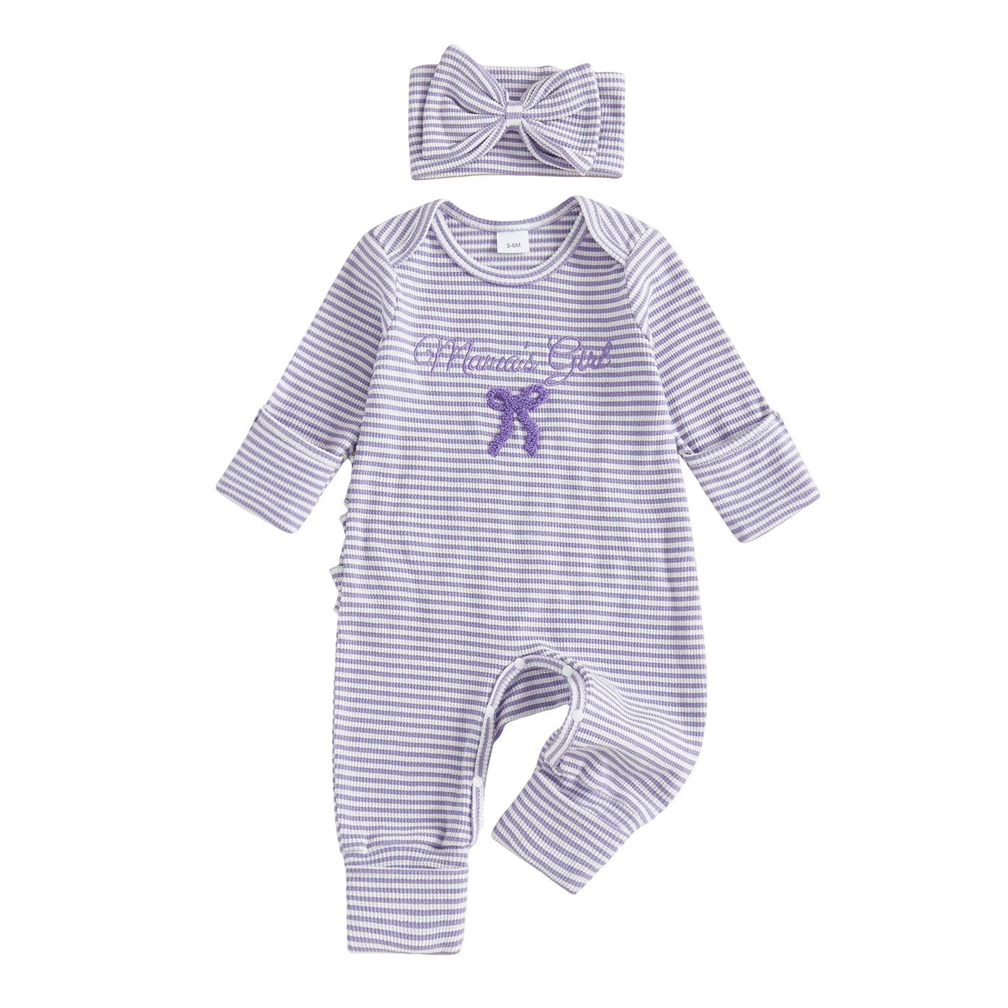 Autumn Seedling Stripe Romper