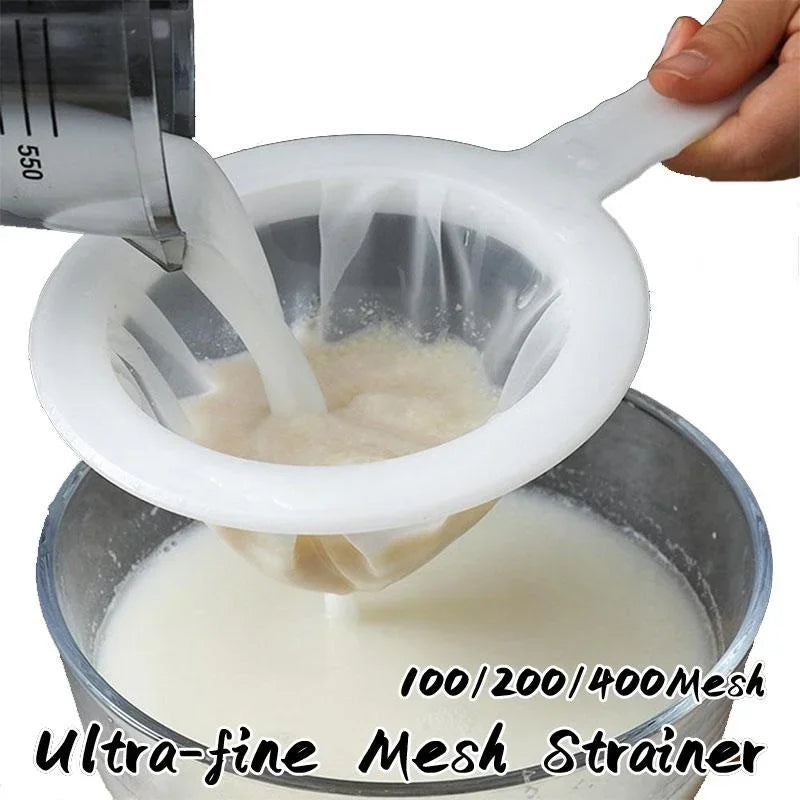 Ultra‑Fine Nylon Mesh Strainer