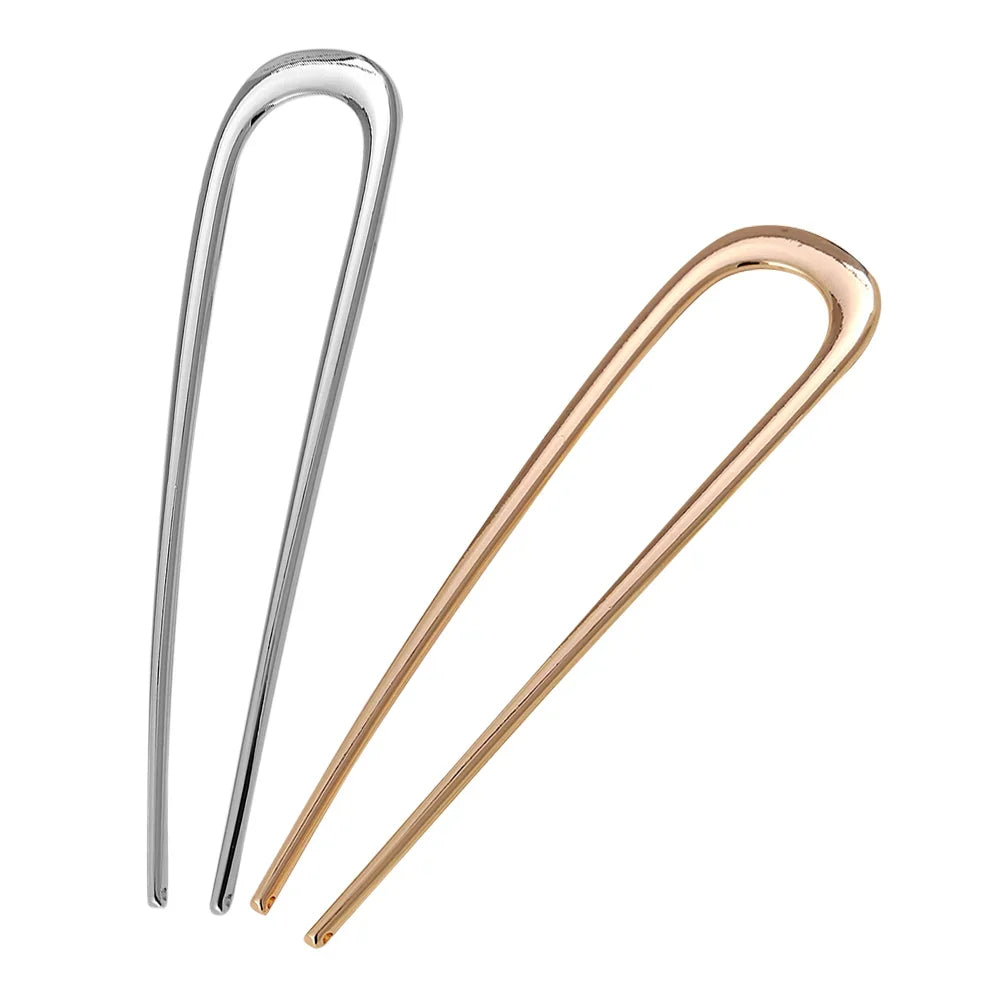 U‑Shaped French Hair Pin for Women and Girls on the Move