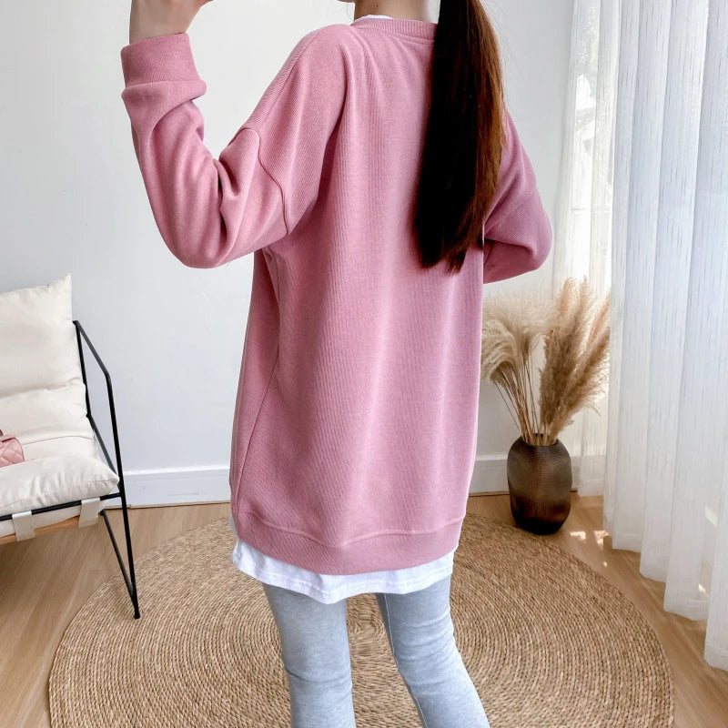 Mamma's Cozy Nursing Sweatshirt