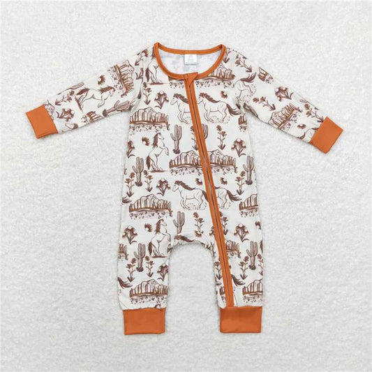Prairie Whisper Zip Romper