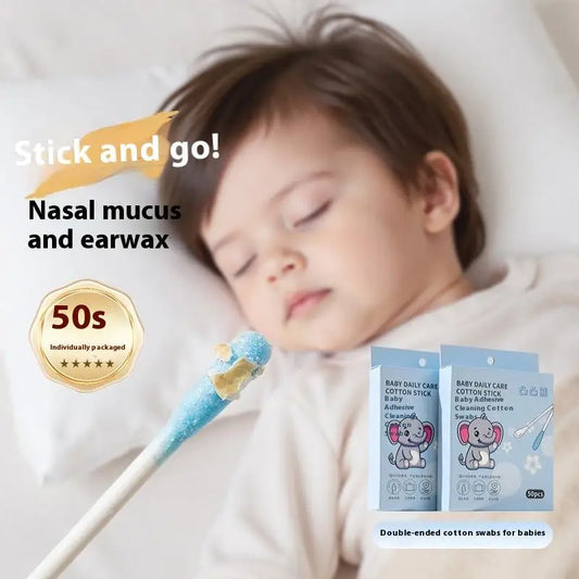 Baby Ear Wax Removal Swabs – 50 Count