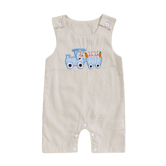 Bunny Truck Spring Romper
