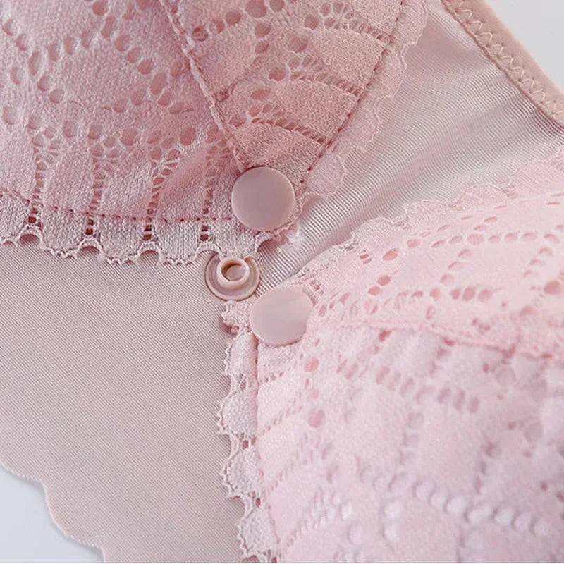 Hearth‑Soft Front‑Button Nursing Bra