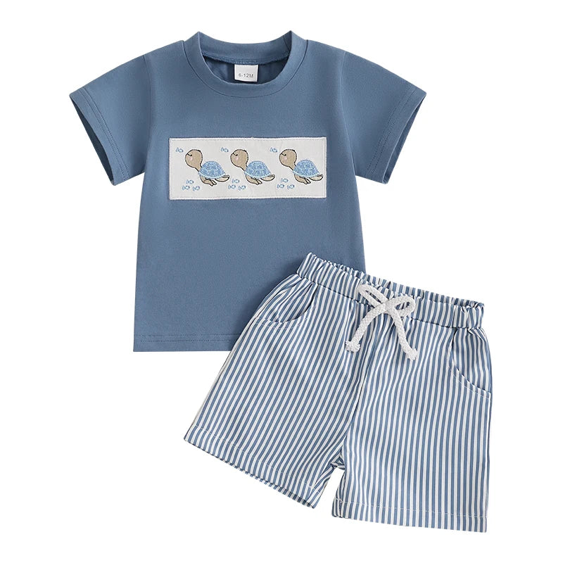 Seaside Sprite Tee & Shorts Set