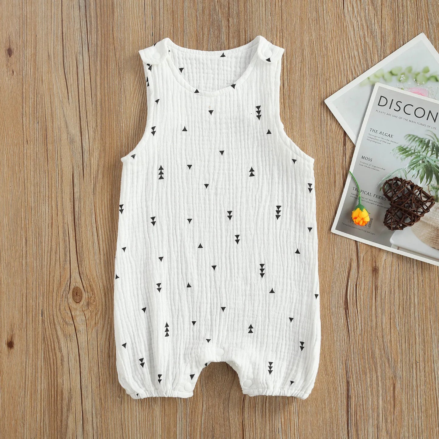 Sun‑Linen Seed Romper
